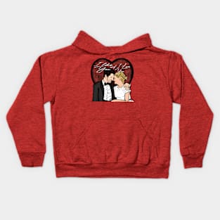 Leslie and Ben- I Like You and I Love You Kids Hoodie